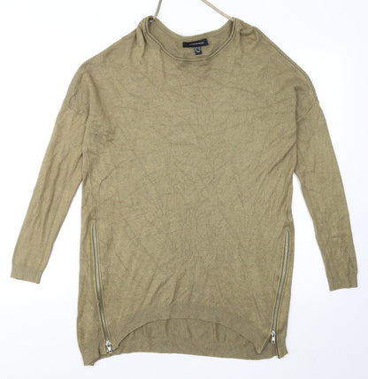 Womens UK Size 10 Atmosphere Green Pullover Jumper