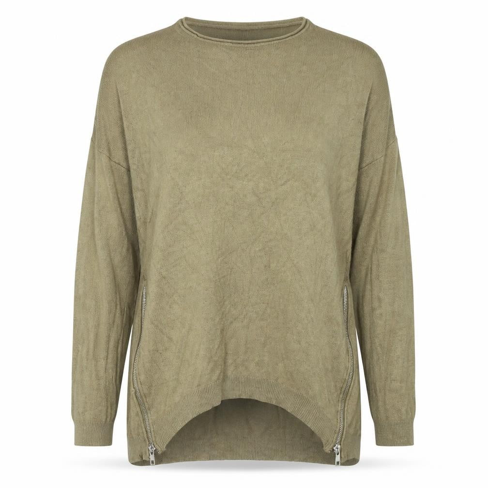 Womens UK Size 10 Atmosphere Green Pullover Jumper