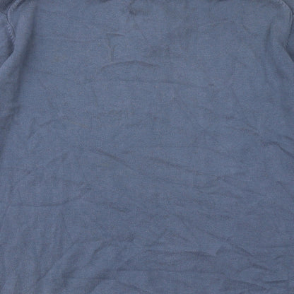 Mens UK Size M NEXT Blue Pullover Sweatshirt
