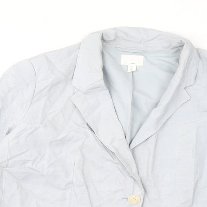 Womens UK Size L H&M Blue Jacket