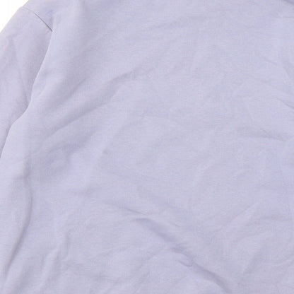 New Look Girls Blue Cotton Pullover Sweatshirt Size 10-11 Years - Montana North America
