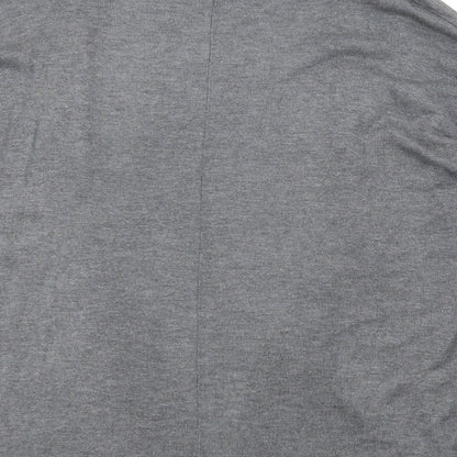 H&M Womens Grey Viscose Cardigan Jumper Size S
