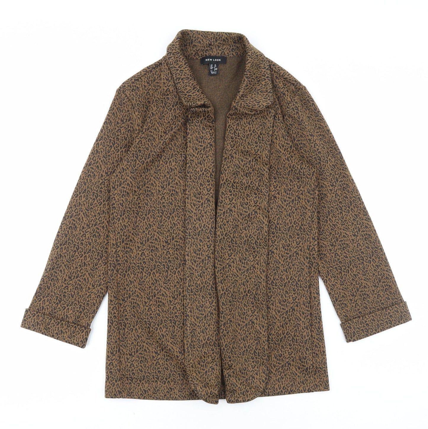 Womens UK Size 10 New Look Brown Jacket
