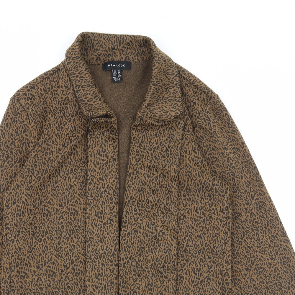 Womens UK Size 10 New Look Brown Jacket