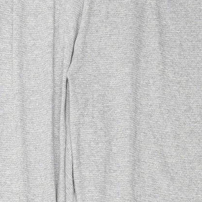 F&F Womens Grey Cotton Jogger Trousers Size L L30 in Regular