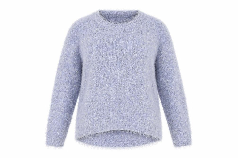 Womens UK Size 12 Marks and Spencer Blue Pullover Jumper