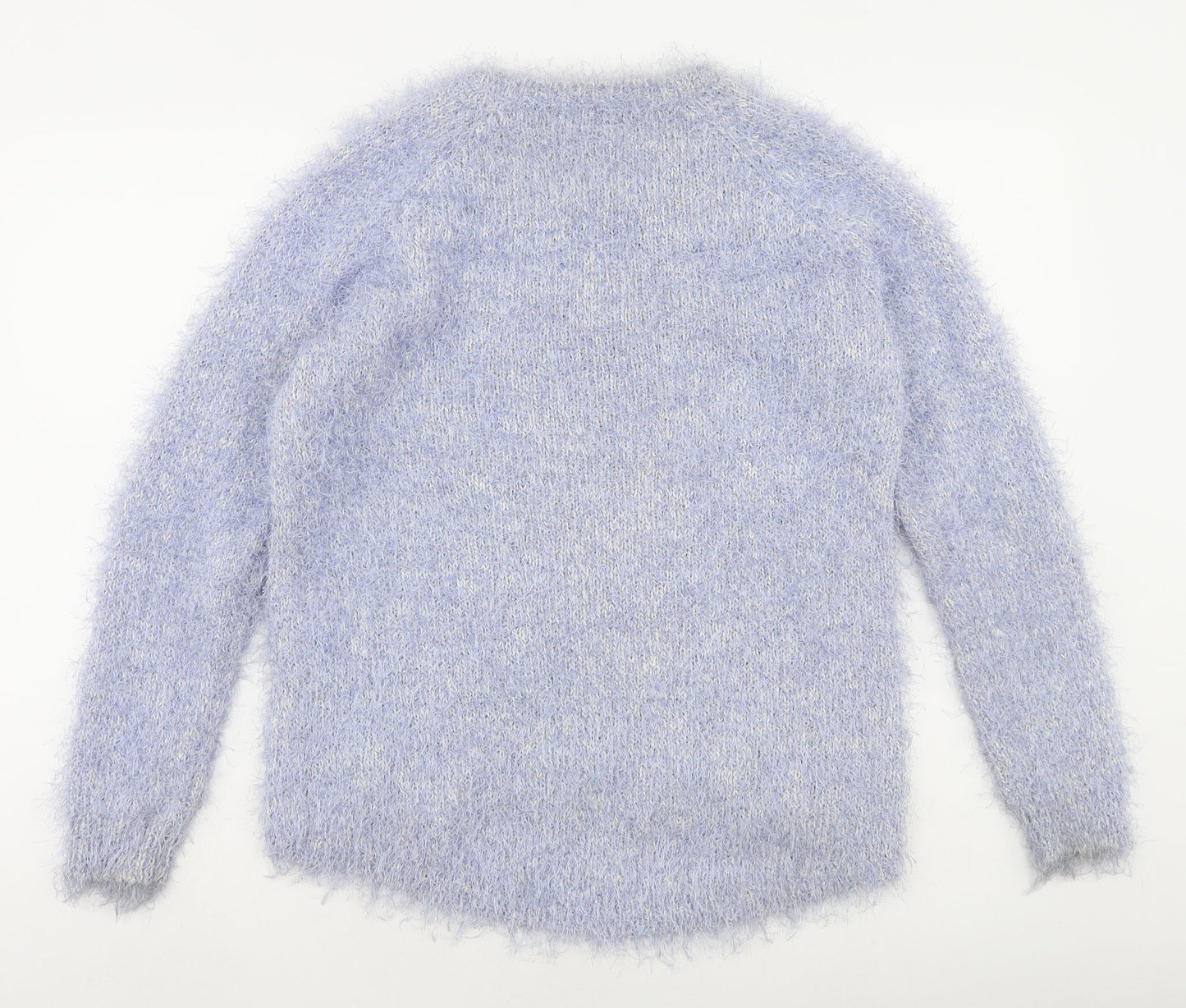 Womens UK Size 12 Marks and Spencer Blue Pullover Jumper