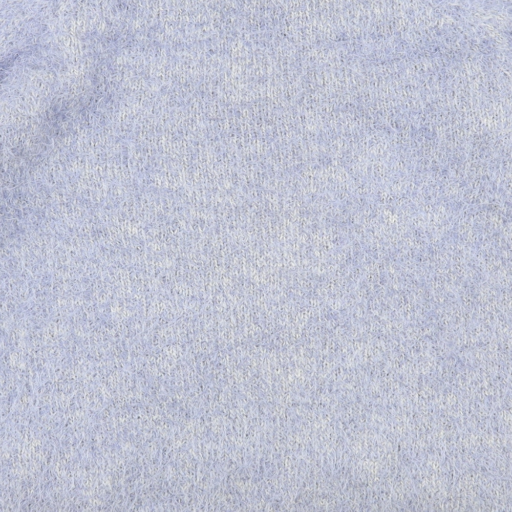 Womens UK Size 12 Marks and Spencer Blue Pullover Jumper