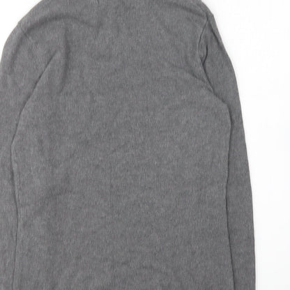 Womens UK Size 10 South Grey Pullover Jumper