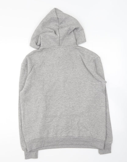 Boohoo Womens Green Polyester Pullover Hoodie Size S