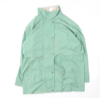 Womens UK Size 14 Canda Green Jacket