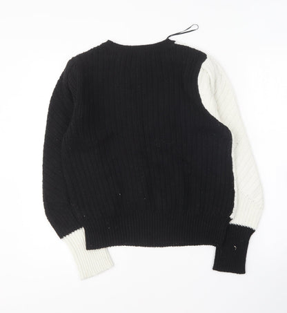 Womens UK Size 14 Marks and Spencer Black Pullover Jumper