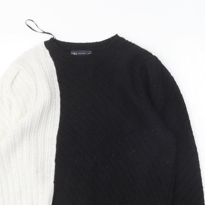 Womens UK Size 14 Marks and Spencer Black Pullover Jumper