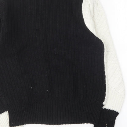 Womens UK Size 14 Marks and Spencer Black Pullover Jumper