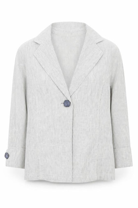 Womens UK Size 12 Per Una Grey Jacket