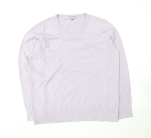 Womens UK Size 16 Debenhams Purple Pullover Jumper