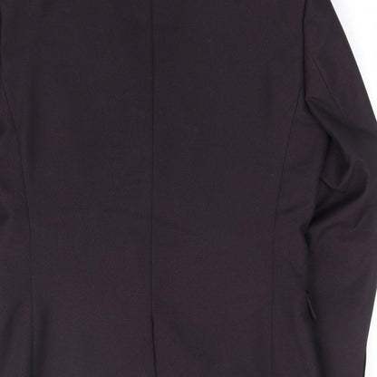 Mens UK Size 38 Moss London Regular Purple Suit Jacket