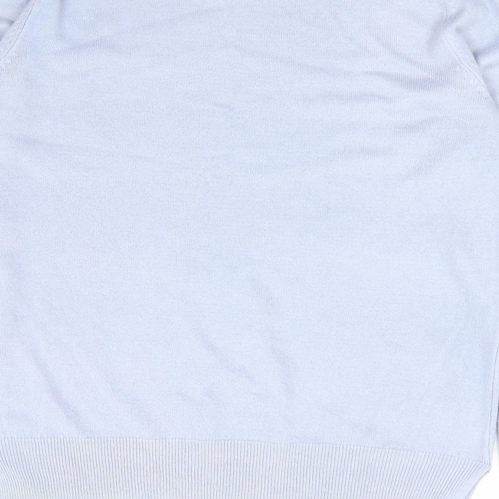 Womens UK Size S Marks and Spencer Blue Pullover Jumper