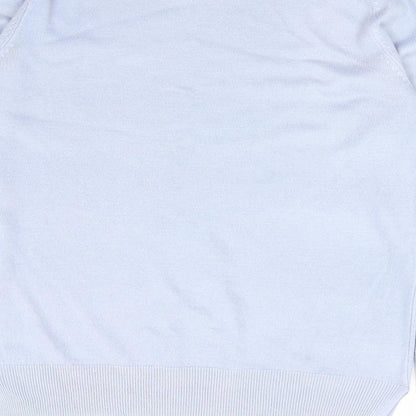 Womens UK Size S Marks and Spencer Blue Pullover Jumper