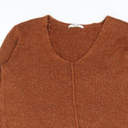 Womens UK Size 8 TU Brown Pullover Jumper