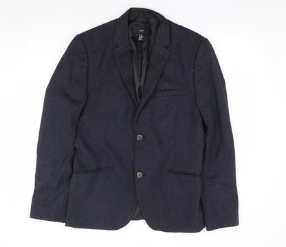 Mens UK Size 44 H&M Regular Blue Suit Jacket