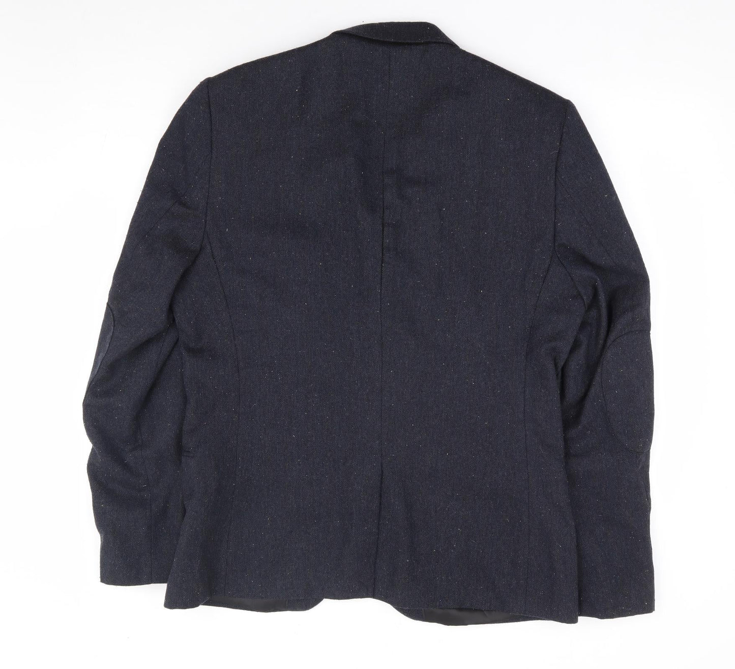 Mens UK Size 44 H&M Regular Blue Suit Jacket