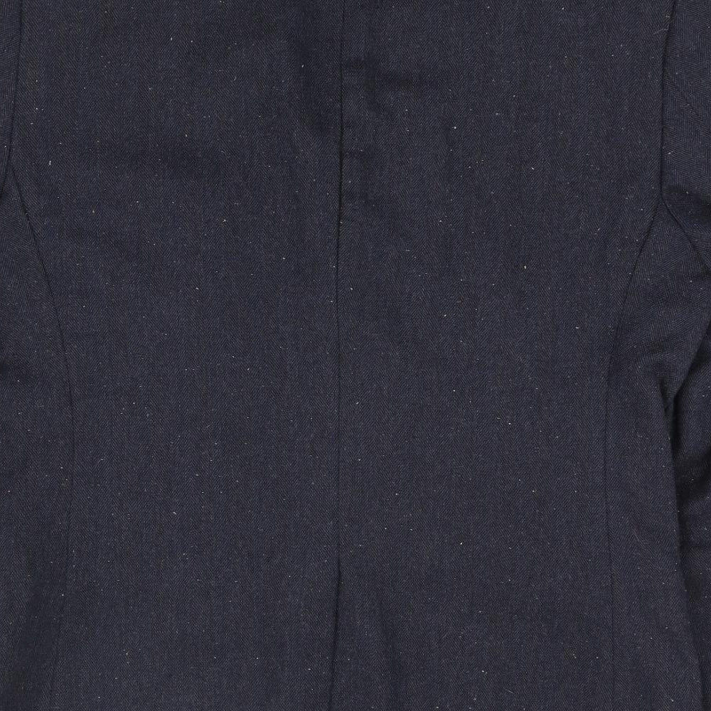 Mens UK Size 44 H&M Regular Blue Suit Jacket