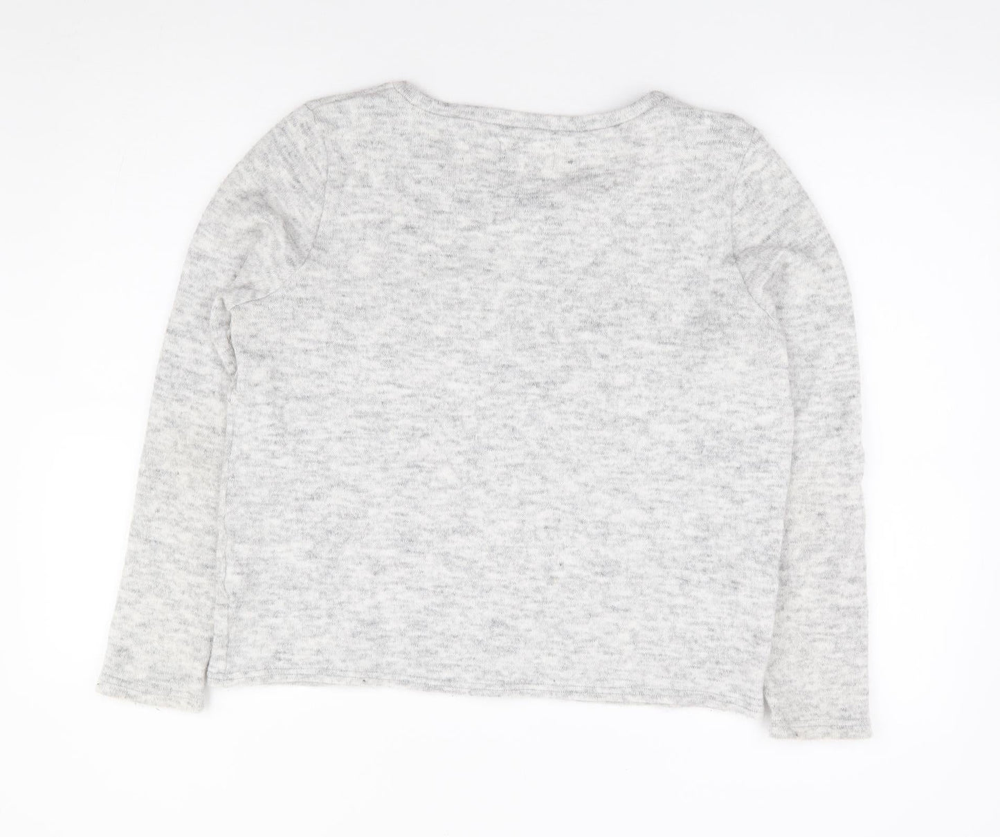 Womens UK Size 14 New Look Grey Pullover Jumper