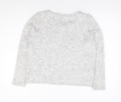 Womens UK Size 14 New Look Grey Pullover Jumper