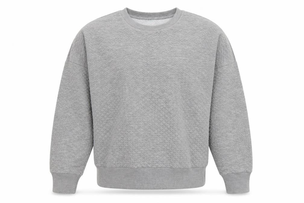 Mens UK Size M Preworn Grey Pullover Sweatshirt