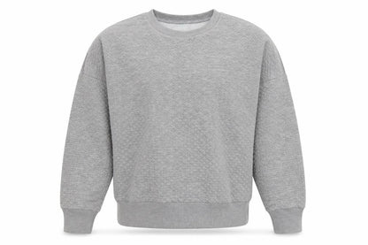Mens UK Size M Preworn Grey Pullover Sweatshirt