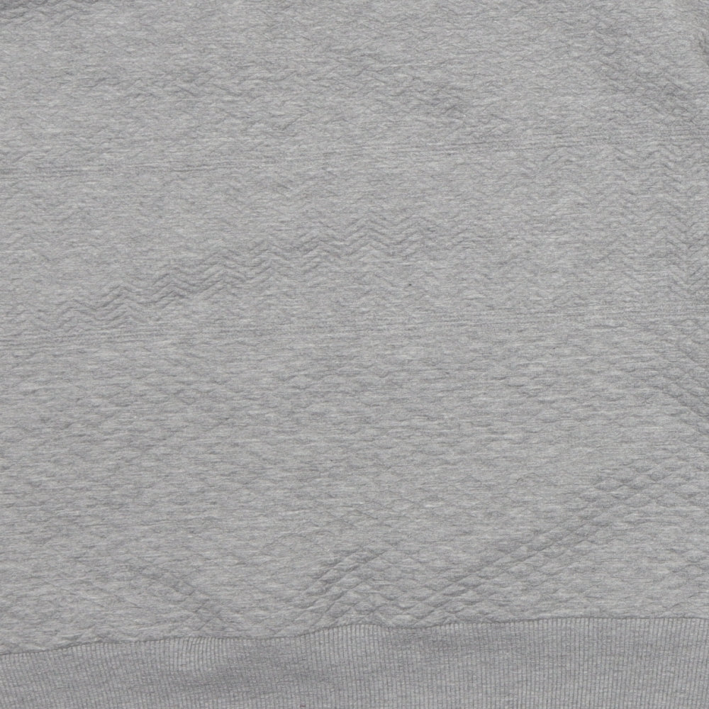 Mens UK Size M Preworn Grey Pullover Sweatshirt