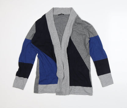 Womens UK Size 14 Bianca Grey Cardigan Jumper