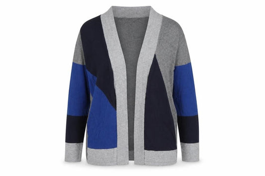 Womens UK Size 14 Bianca Grey Cardigan Jumper
