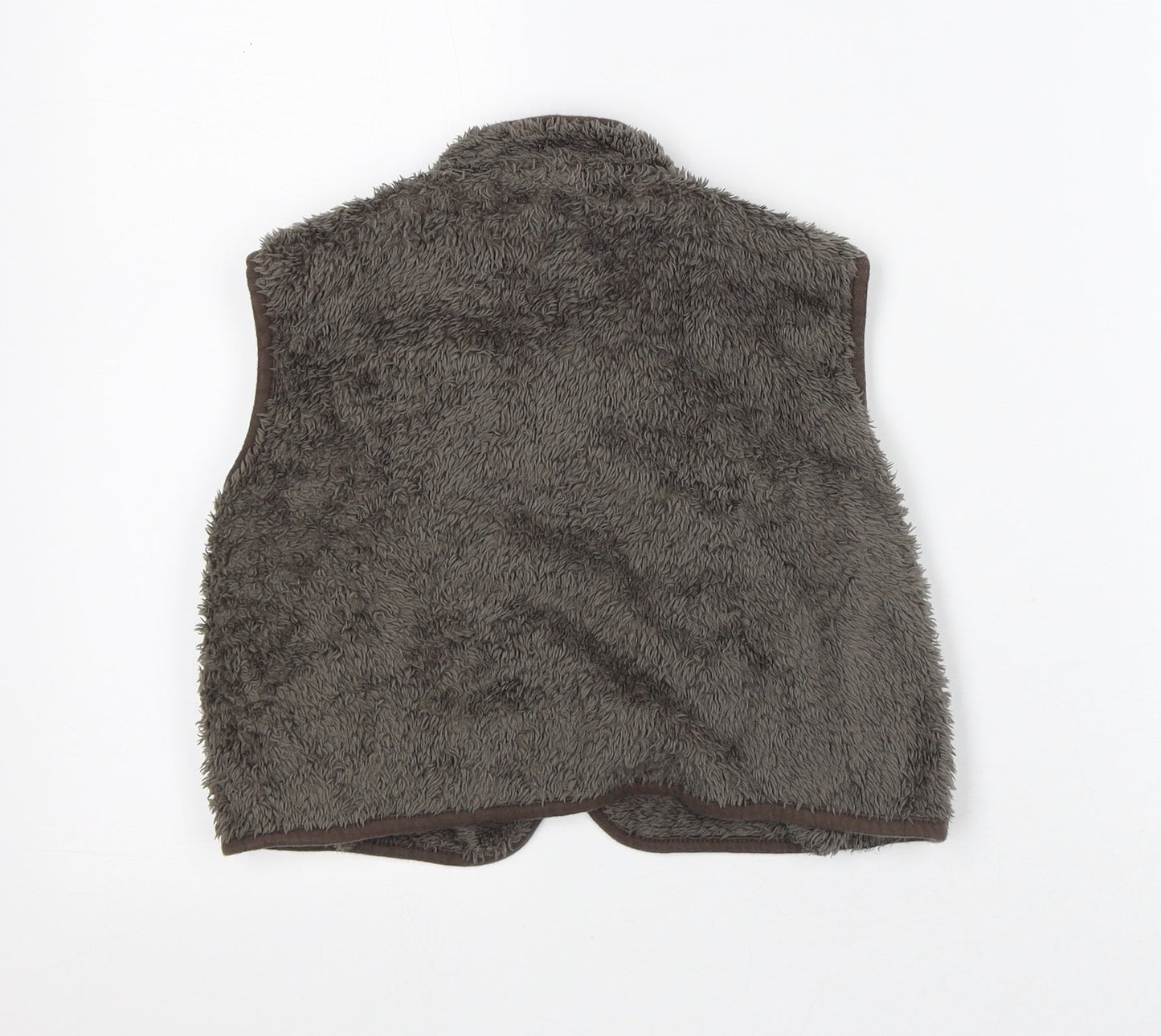 Bella B Boys Green Jacket Size XS - Fluffy Bodywarmer