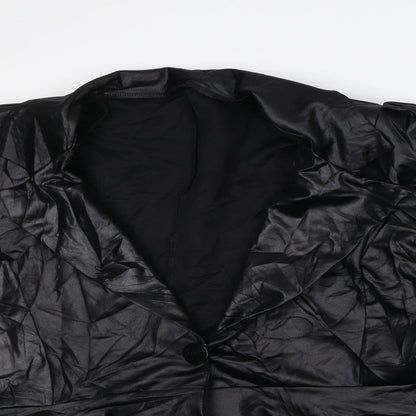 Womens UK Size L Preworn Black Jacket Blazer