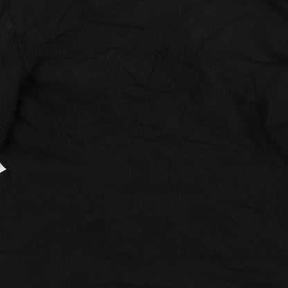 George Womens Black Striped Jacket Blazer Size 10