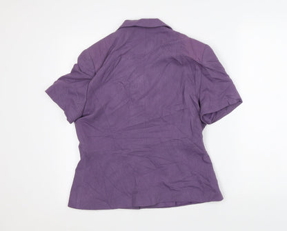 Womens UK Size 12 Richards Purple Jacket