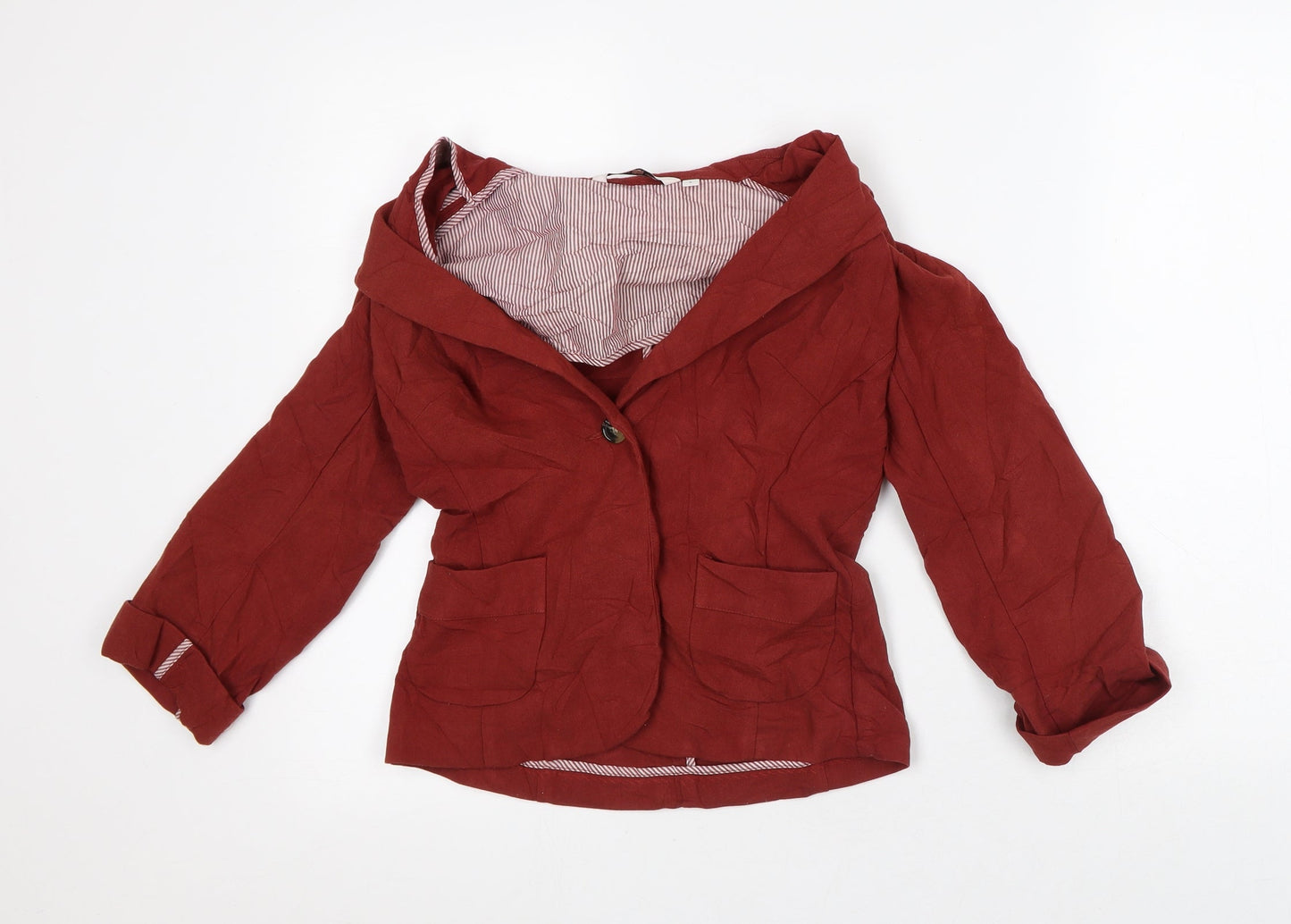 Womens UK Size 8 New Look Brown Jacket