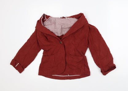 Womens UK Size 8 New Look Brown Jacket