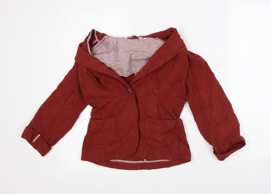 Womens UK Size 8 New Look Brown Jacket