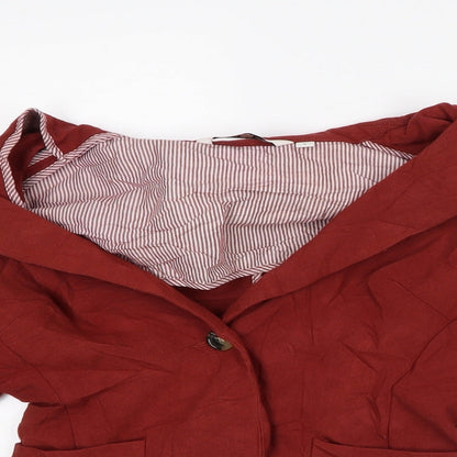 Womens UK Size 8 New Look Brown Jacket