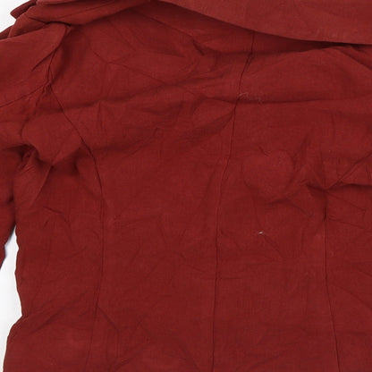 Womens UK Size 8 New Look Brown Jacket