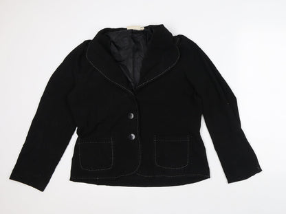 Womens UK Size 14 EWM Black Jacket
