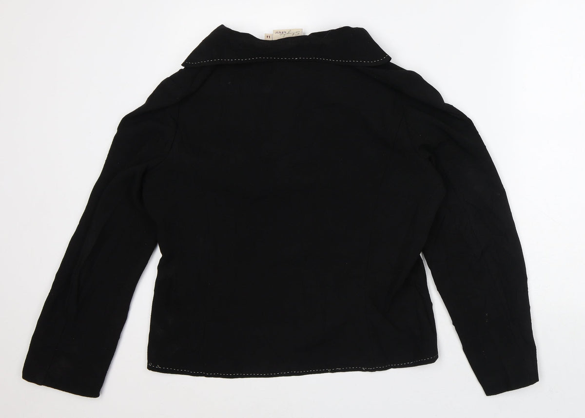 Womens UK Size 14 EWM Black Jacket
