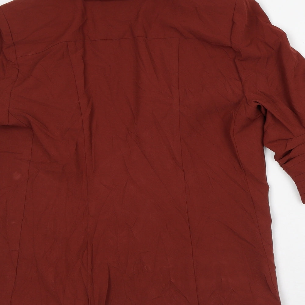 Womens UK Size 10 Marks and Spencer Brown Jacket