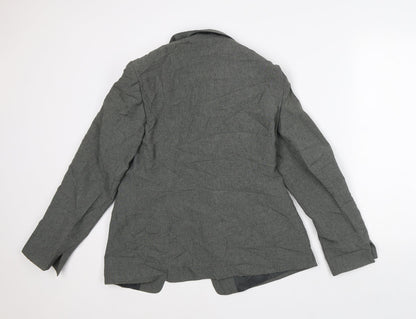 Womens UK Size 12 Internacionale Grey Jacket
