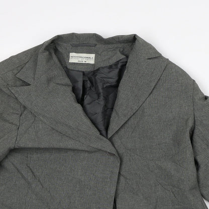 Womens UK Size 12 Internacionale Grey Jacket