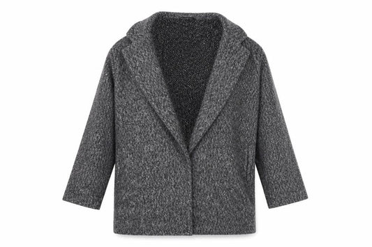 Womens UK Size 16 F&F Grey Overcoat