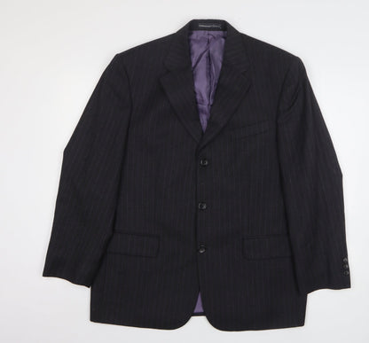 Mens UK Size 42 Greenwoods Regular Grey Suit Jacket
